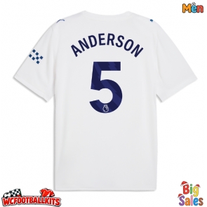 Manchester City Elliot Anderson #5 Replica Third Stadium Shirt 2026-27 Short Sleeve